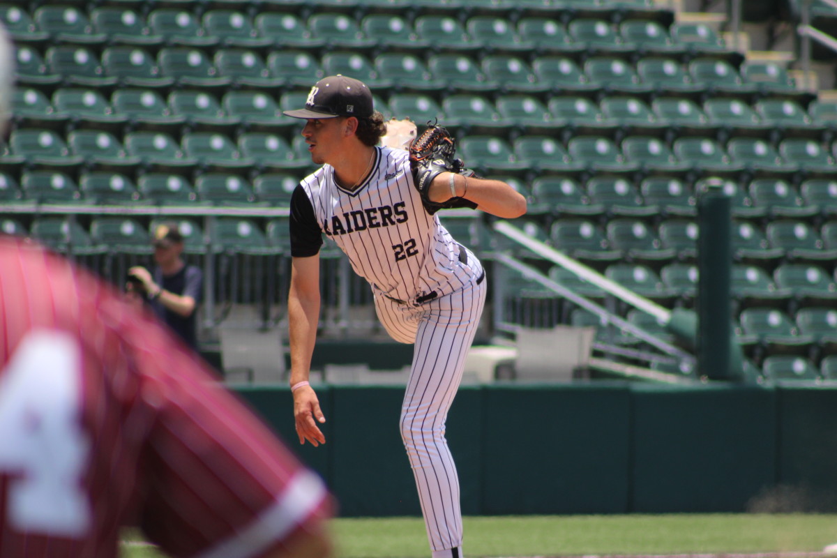Texarkana Liberty-Eylau Canyon Randall 4A UIL state semifinals Texas baseball playoffs 060723 Andrew McCulloch 317